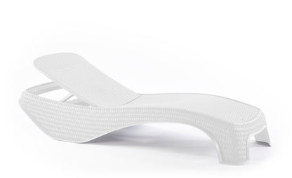 Keter Atlantic Sun Lounger - White