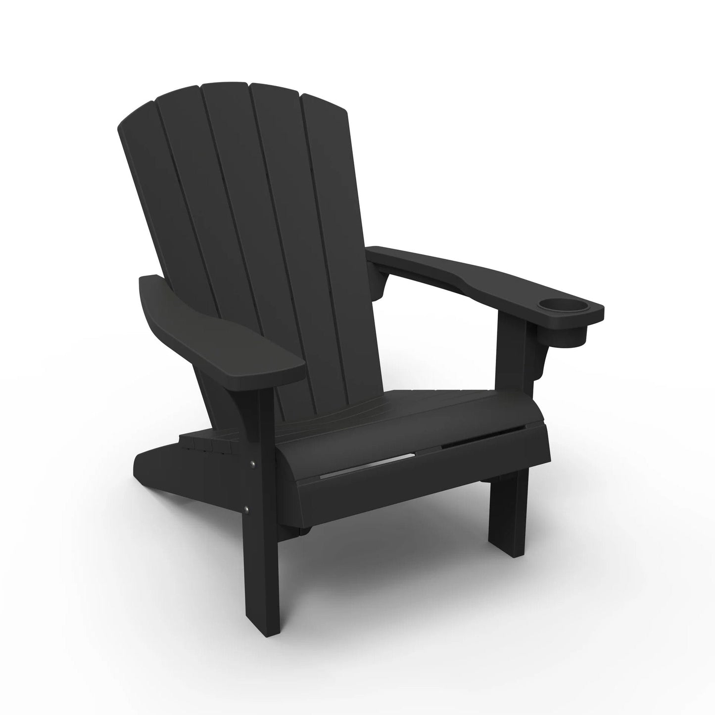 PRE ORDER: SEP. - Keter Alpine Adirondack Chair - Graphite - 2 PACK