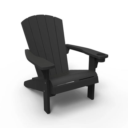 PRE ORDER: SEP. - Keter Alpine Adirondack Chair - Graphite - 2 PACK