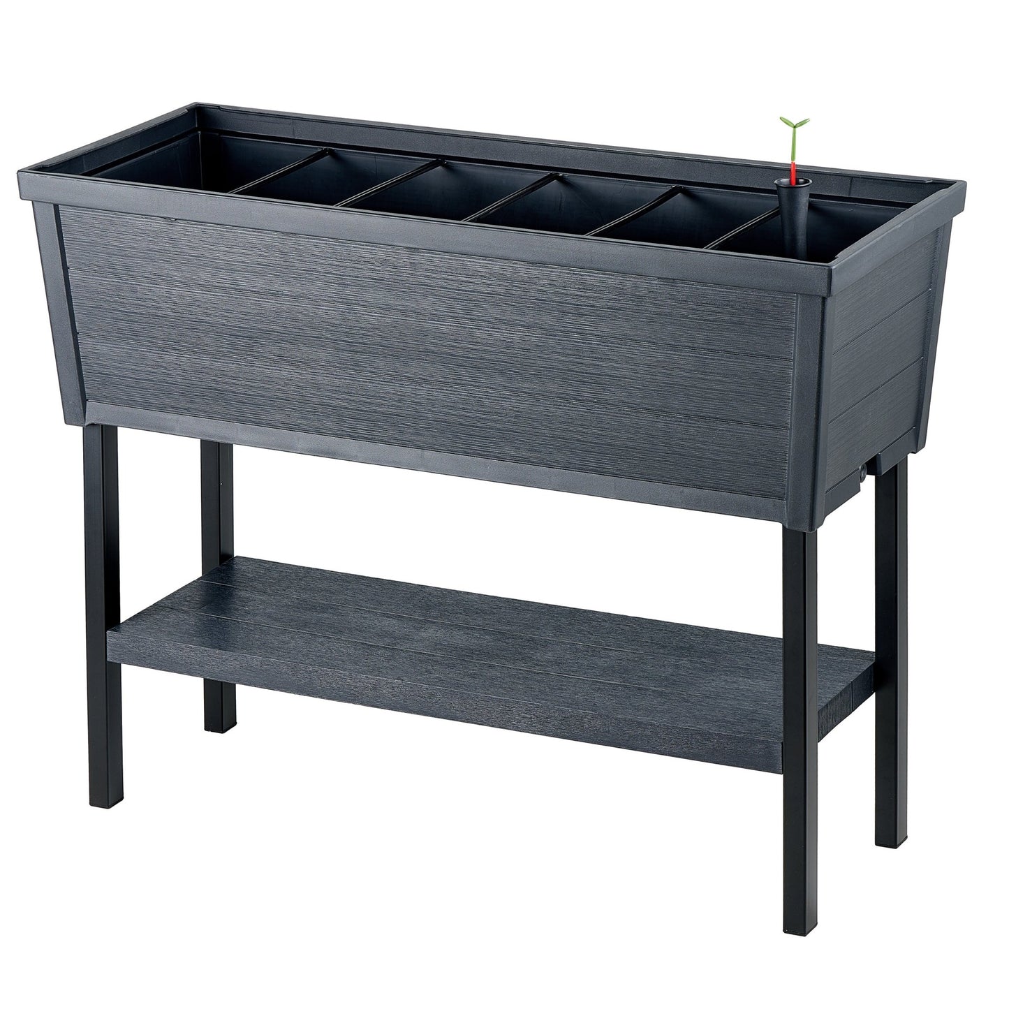 PRE ORDER: NOV. - Keter Alfresco Garden Bed - Black - mazeproducts