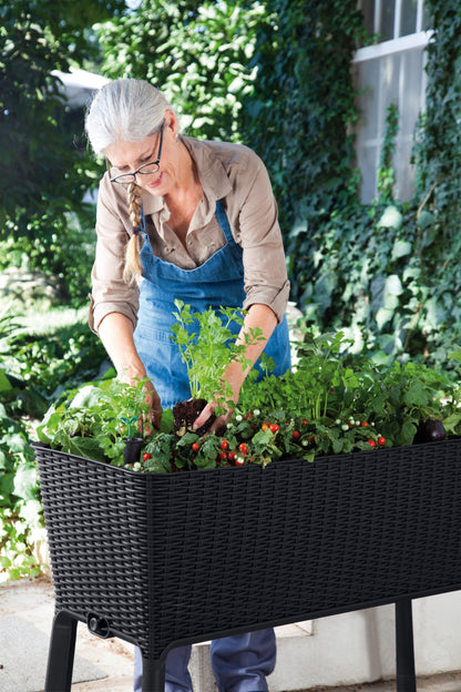 Keter Easy Grow Planter- Brown