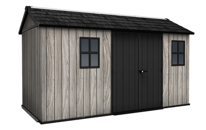 PRE ORDER: OCT. - Keter Apex Shed 7.5x13 - Stormgrey Look (2.3 x 4.0m)