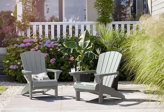 Keter Alpine Adirondack Chair - Grey
