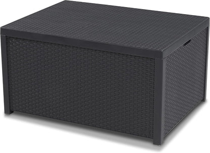 Keter Arica Storage Table - Graphite