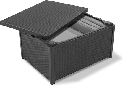 Keter Arica Storage Table - Graphite