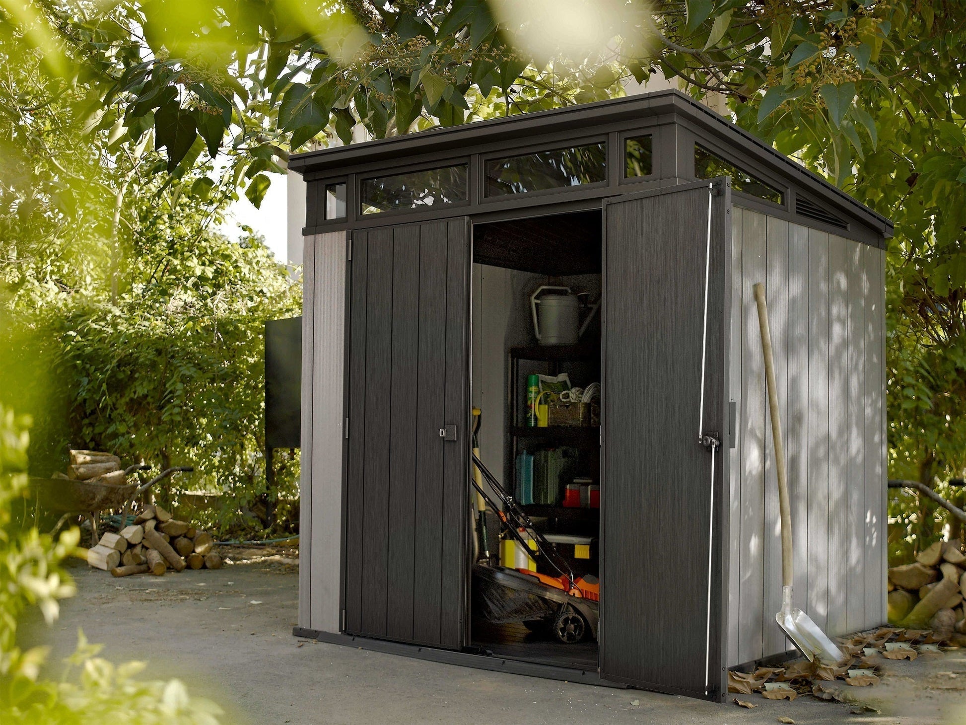 Keter Artisan 7 x 7 Garden Shed (2.1 x 2.2m) - mazeproducts