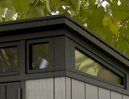 Keter Artisan 9 x 7 Garden Shed (2.8 x 2.2m) - CLEARANCE - mazeproducts