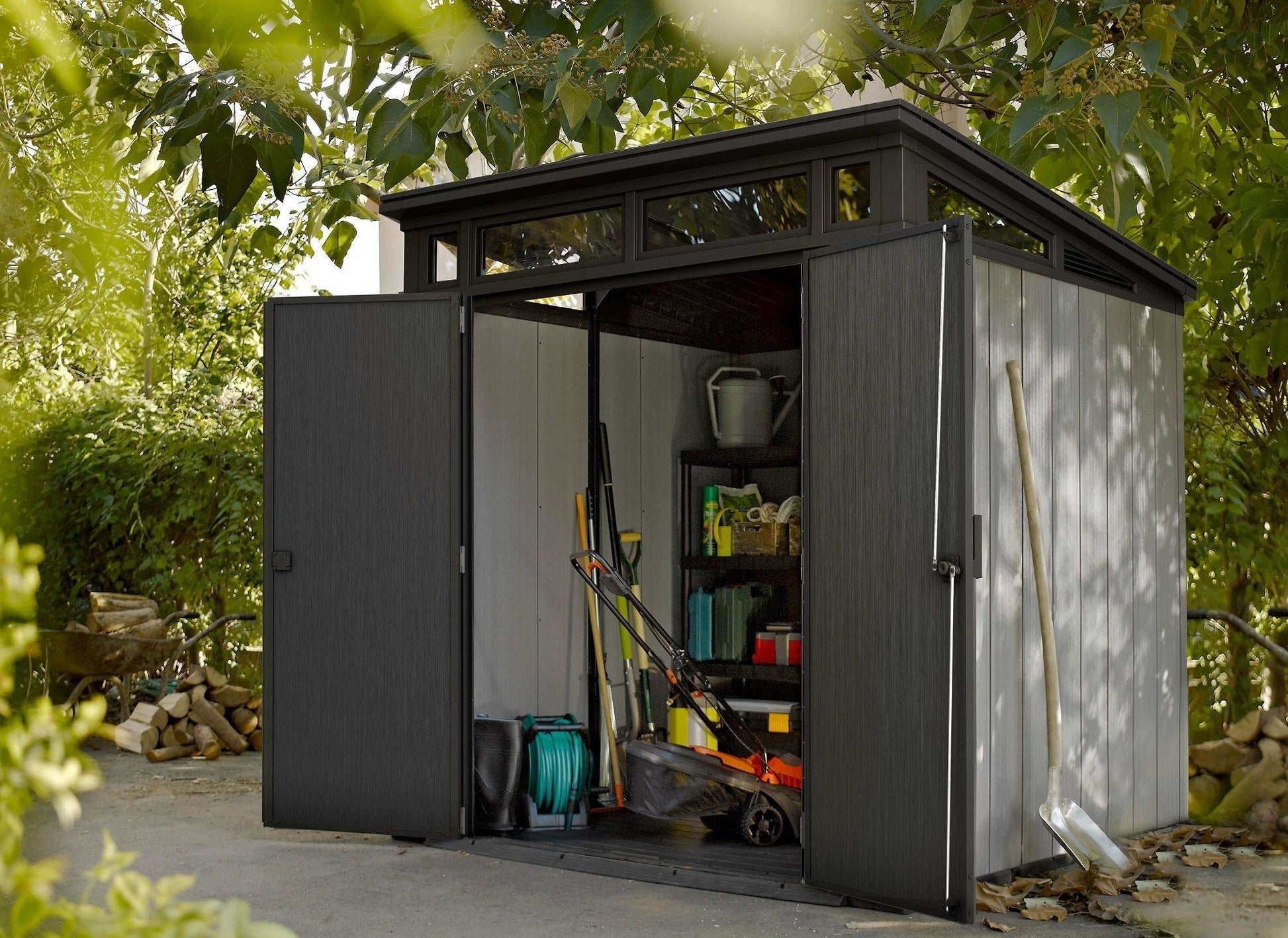 Keter Artisan 7 x 7 Garden Shed (2.1 x 2.2m) - mazeproducts