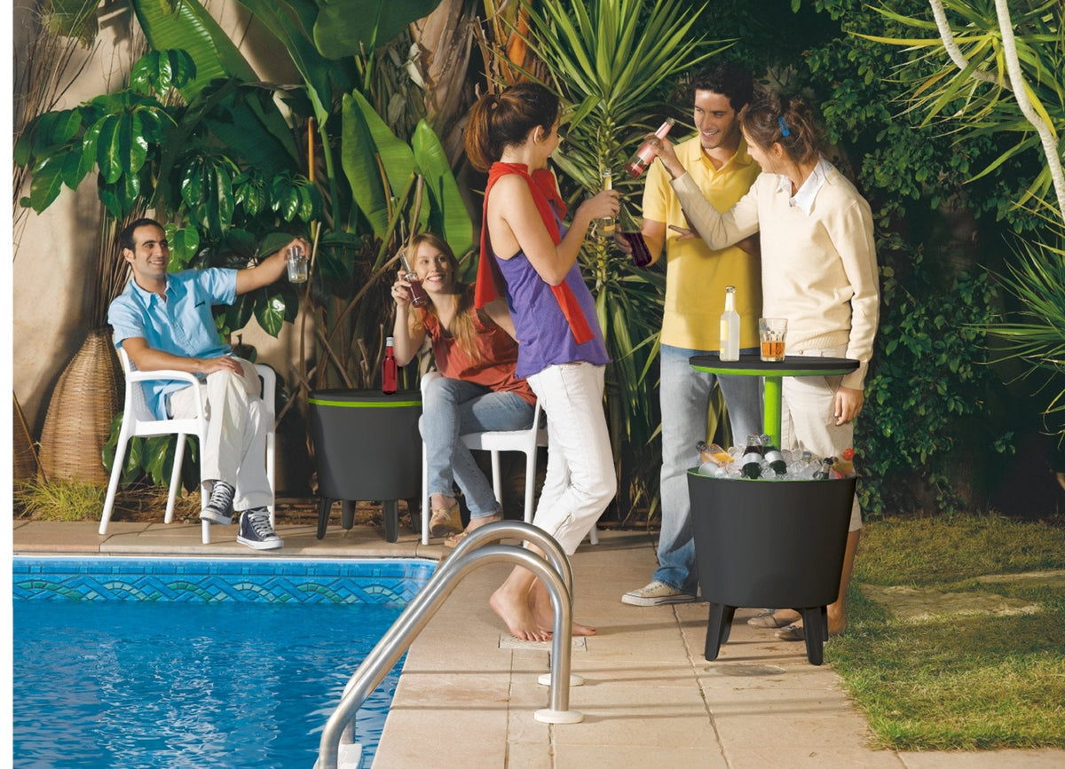 Keter Alpine Graphite Adirondack Set