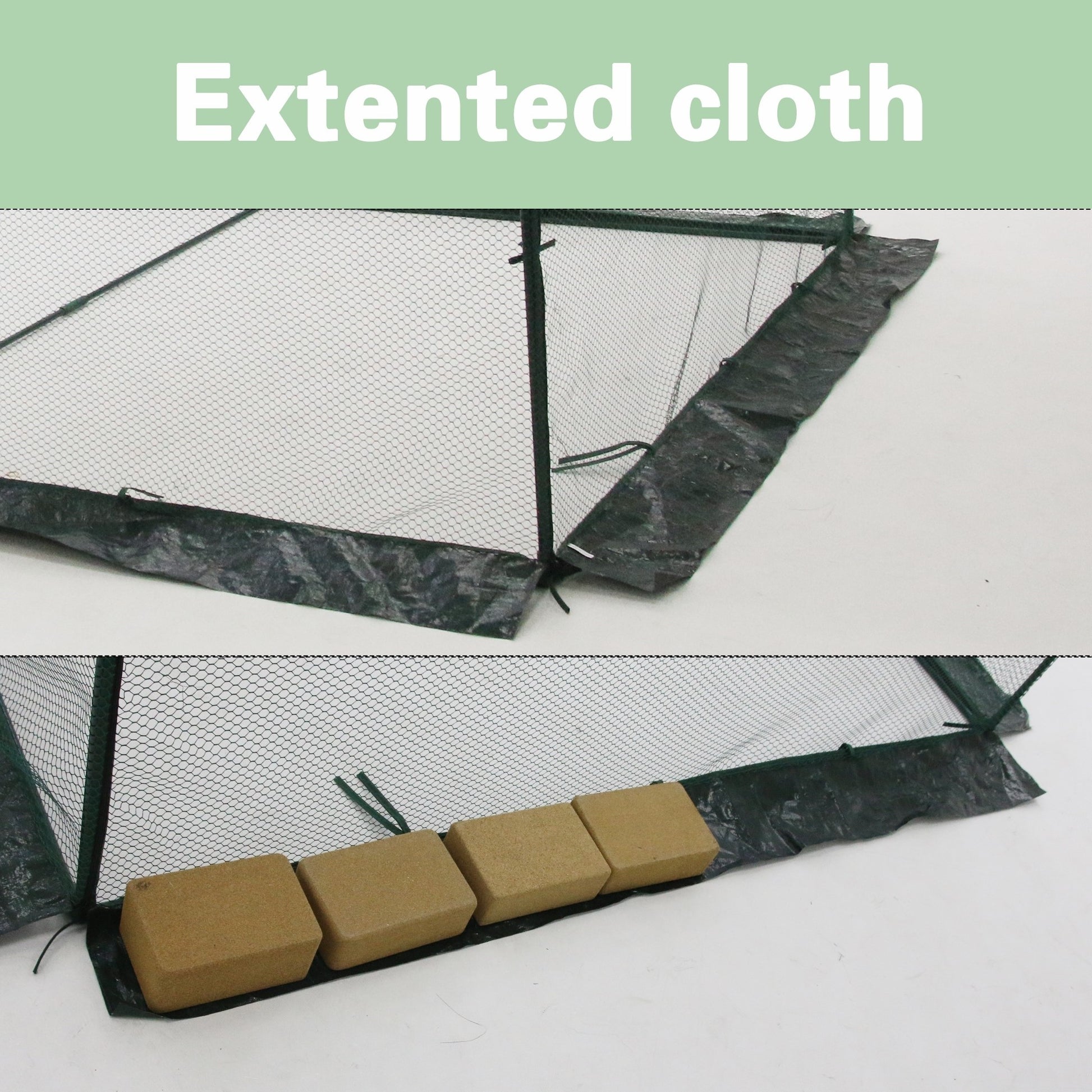 PRE ORDER: DEC. - BIG HOLE NET Crop Protection Cage - Large - mazeproducts