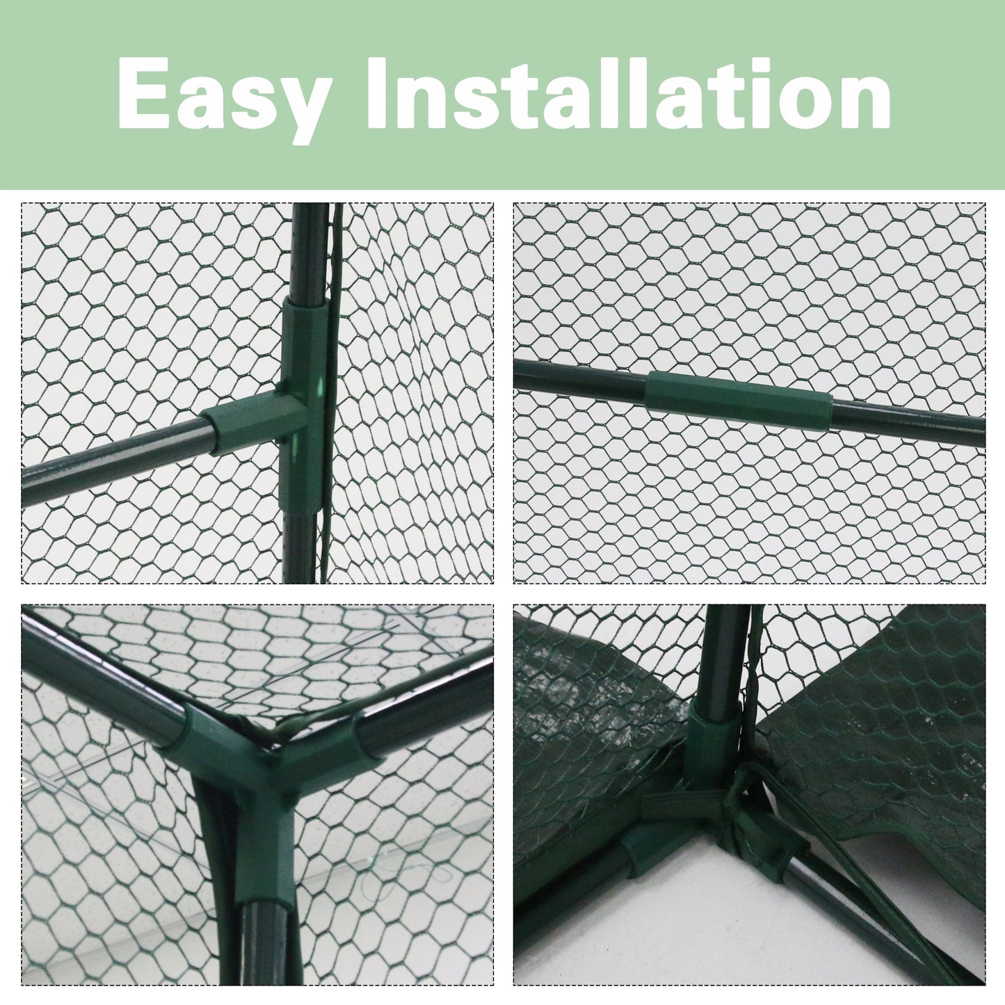 PRE ORDER: DEC. - BIG HOLE NET Crop Protection Cage - Large - mazeproducts