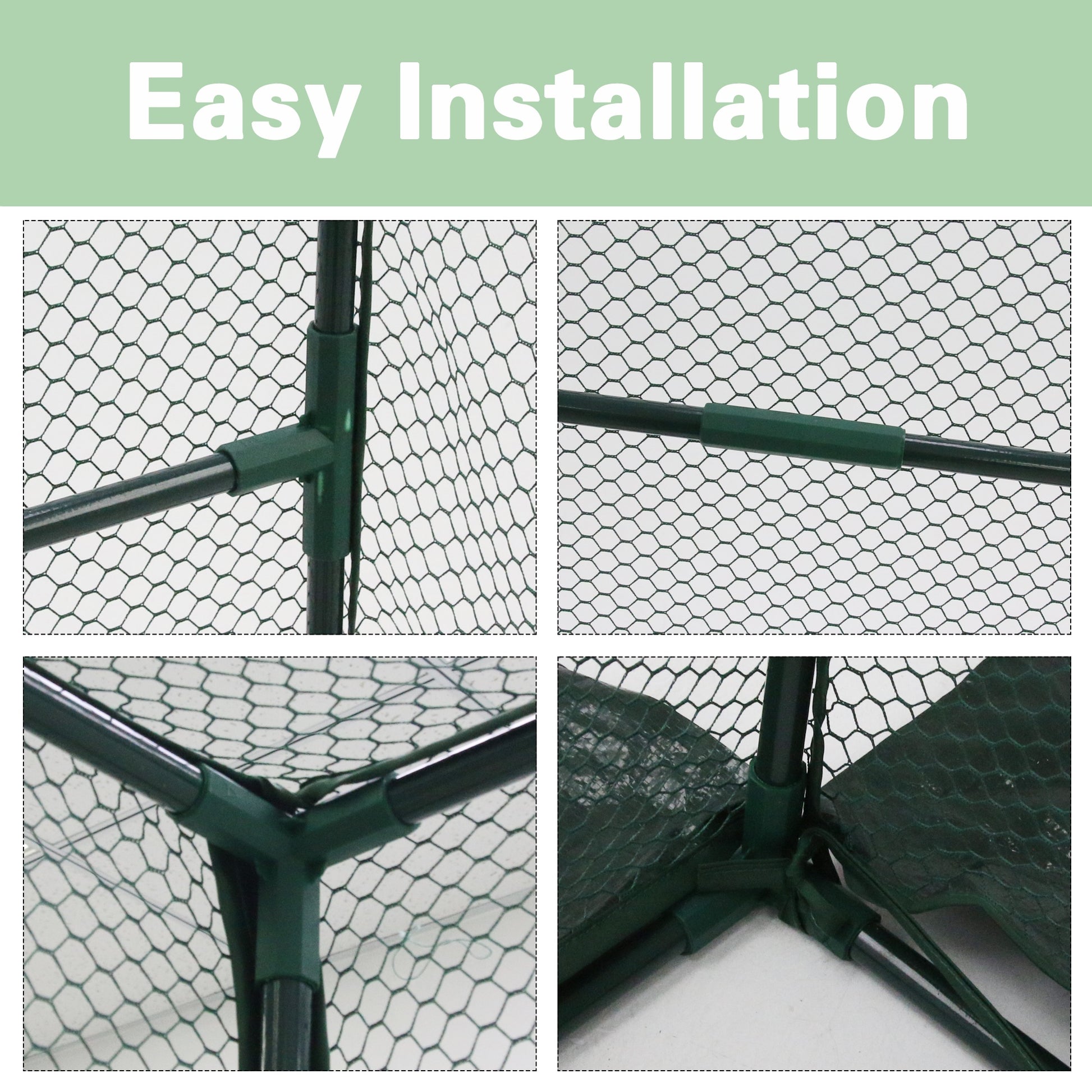 PRE ORDER: DEC. - BIG HOLE NET Crop Protection Cage - Large - mazeproducts