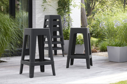 Keter Misha Indoor/Outdoor Bar Stool