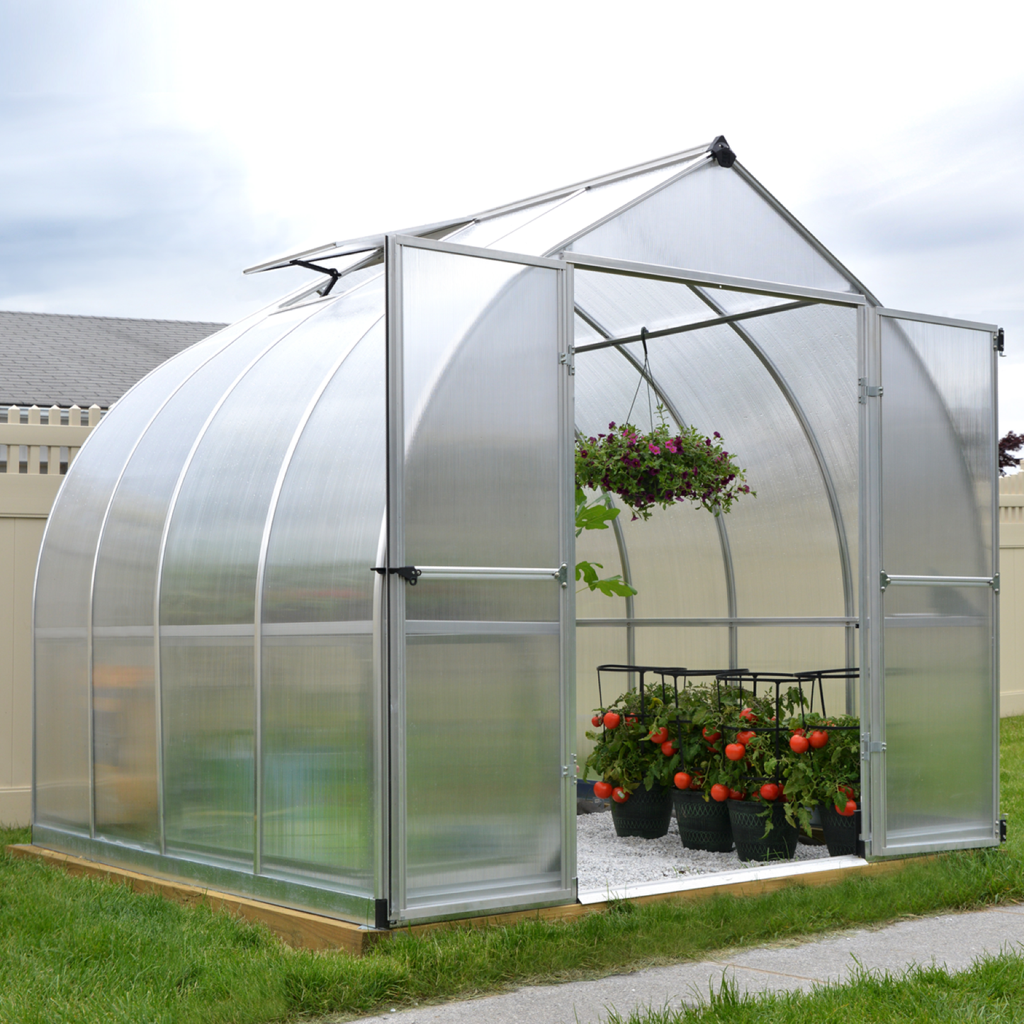 BELLA 8' x 8' Greenhouse