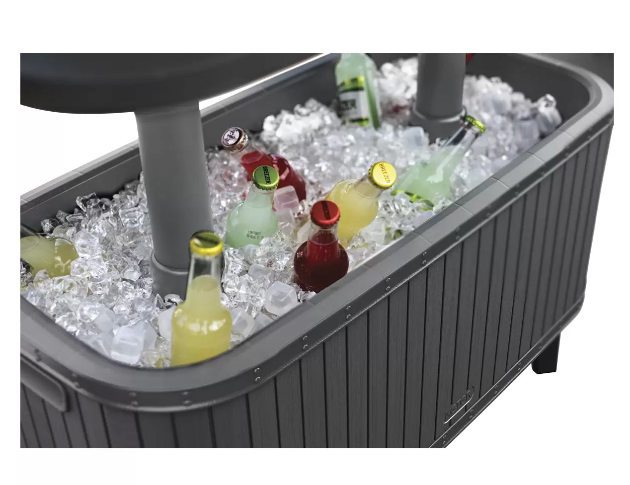 Keter Bevy Bar - Wood Look