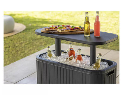 Keter Bevy Bar - Wood Look