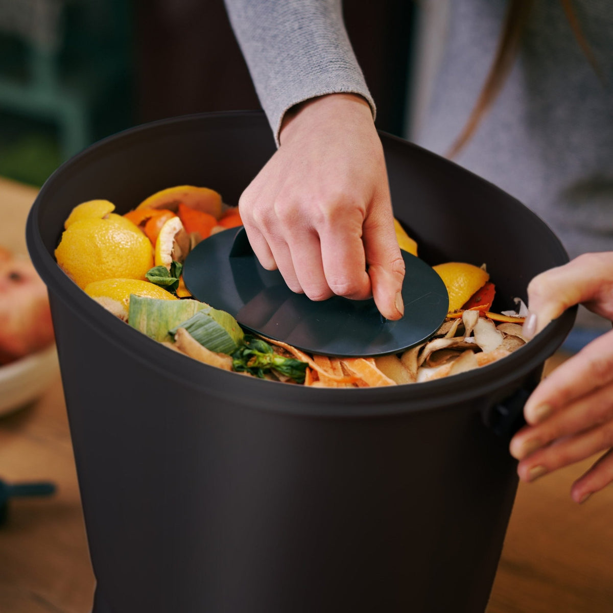 Composteur Bokashi Skaza Essential 15,3L + 1kg Activateur + Base