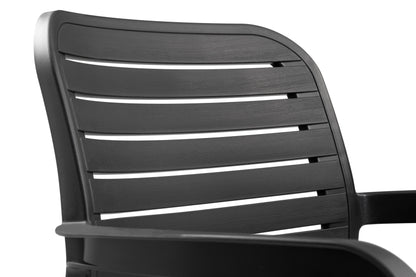 Keter Futura Chloe Dining Set- Graphite