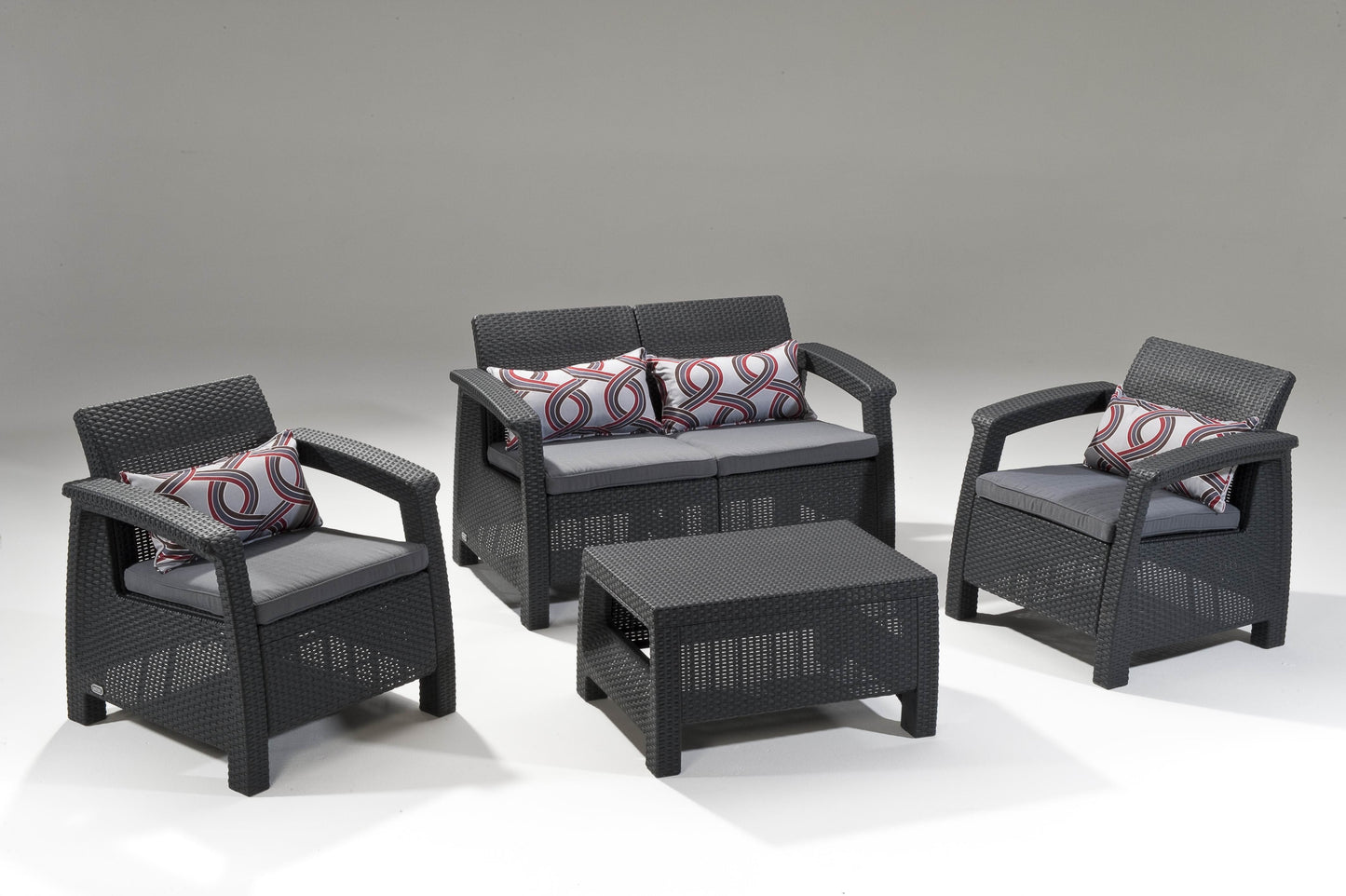 Keter Corfu 4 Seater Lounge Set