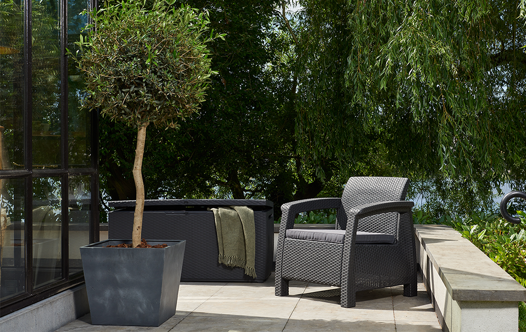 PRE ORDER: OCT. - Keter Corfu Armchair