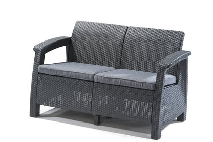 PRE ORDER: OCT. - Keter Corfu 4 Seater Storage Lounge Set