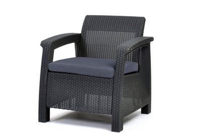 PRE ORDER: OCT. - Keter Corfu 4 Seater Storage Lounge Set