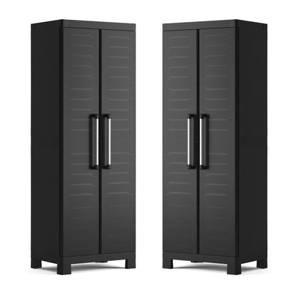 Keter Detroit Tall Cabinet - 2 Pack
