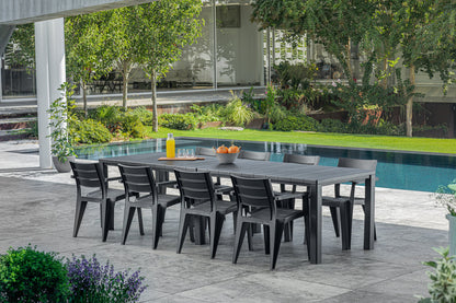 PRE ORDER: SEP. - Keter Julie 12 Seater Dining Set
