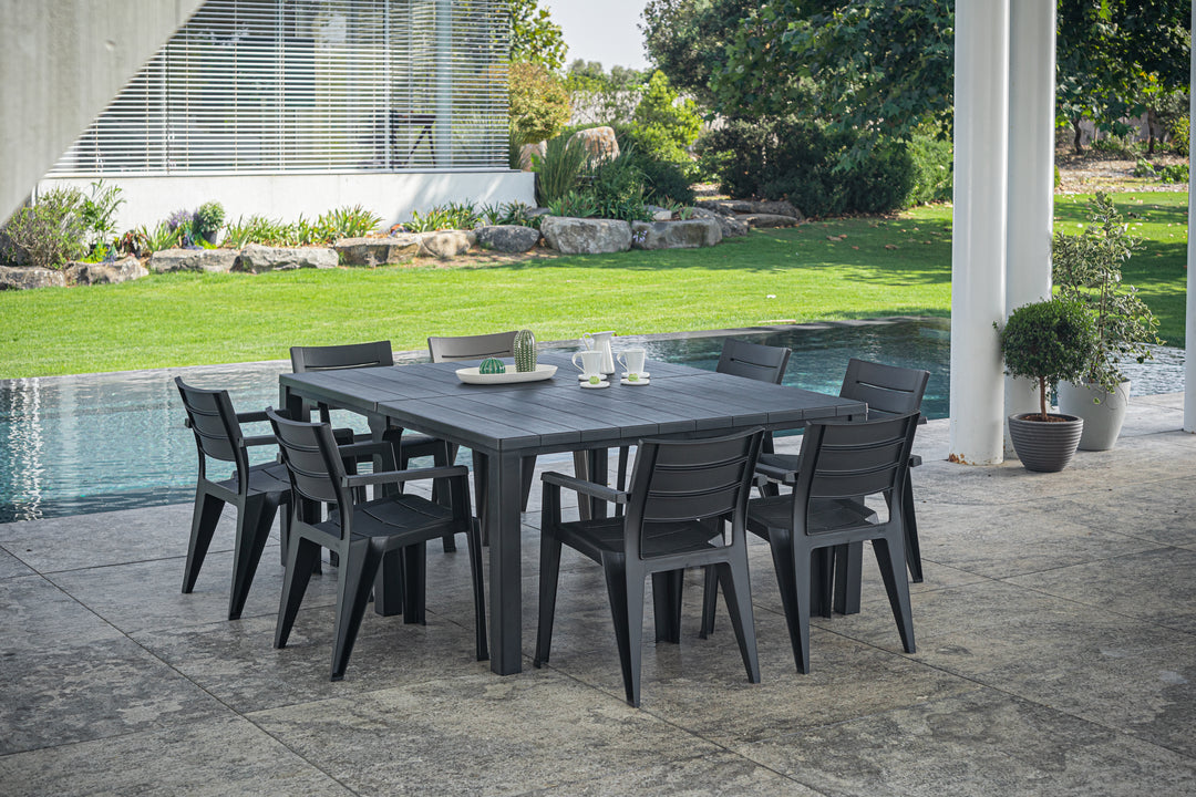 PRE ORDER: SEP. - Keter Julie 12 Seater Dining Set