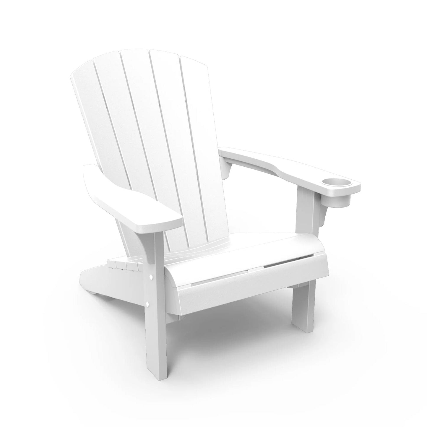 Keter Alpine Adirondack Chair - White - 2 PACK