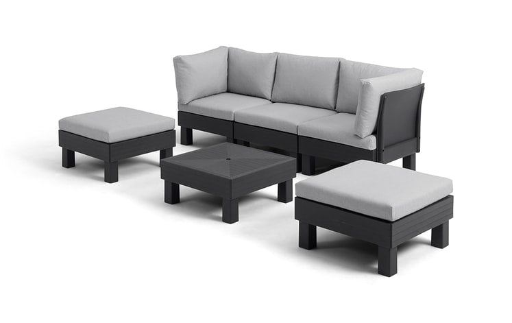 Keter Elements 5 Seater Modular Lounge Set