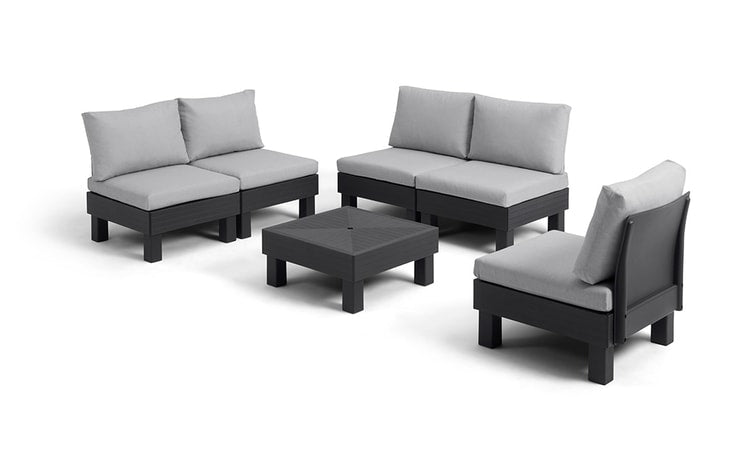 Keter Elements 5 Seater Modular Lounge Set