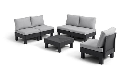 Keter Elements 5 Seater Modular Lounge Set