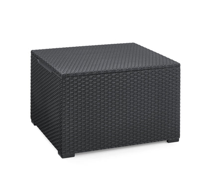Keter Emma Corner Lounge Set - With Storage Table