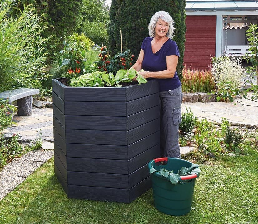 Hex ERGO Raised GARDEN Bed