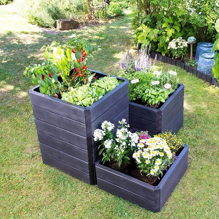 PRE ORDER MAY - ERGO Quadro Raised Garden Bed - SMALL