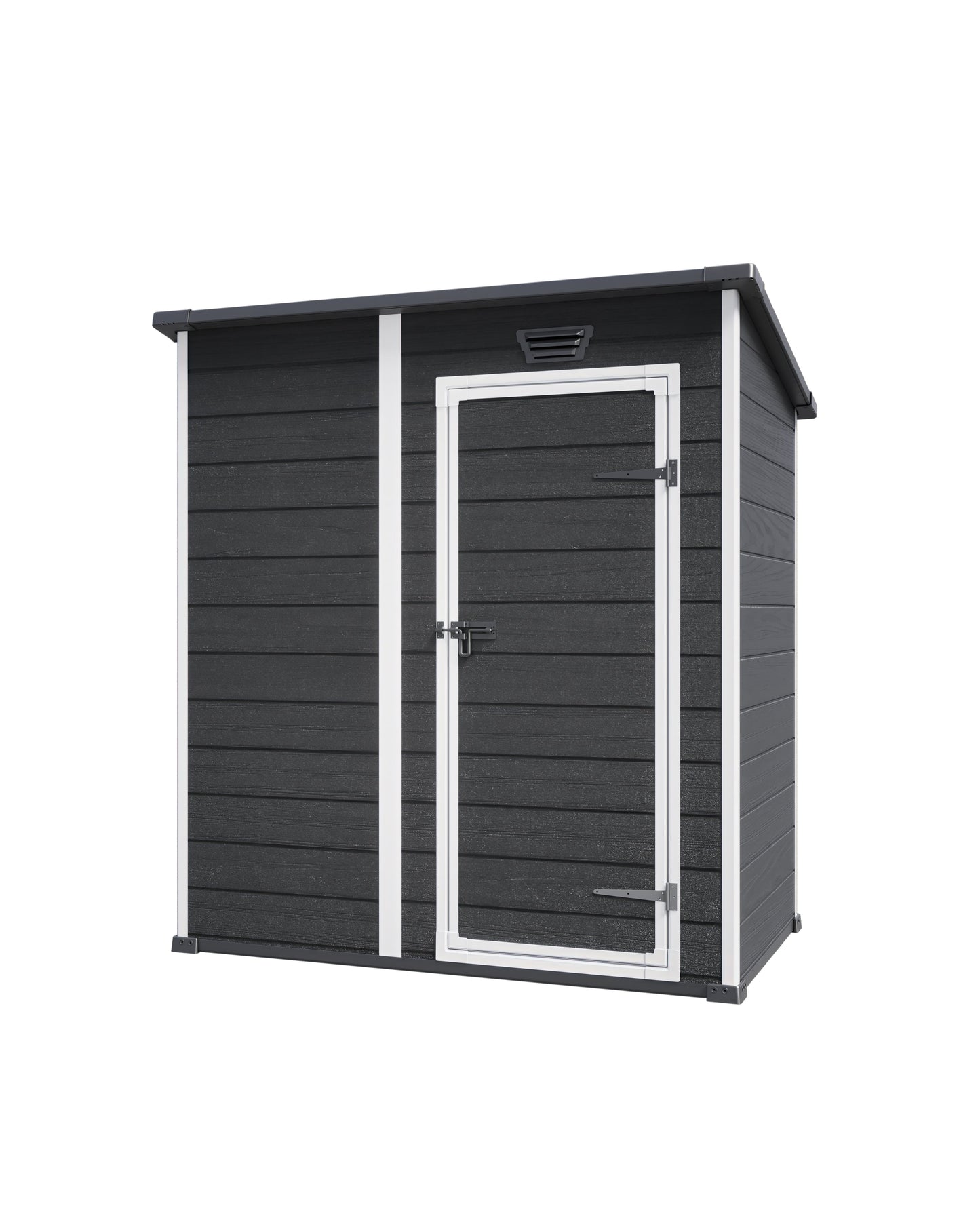 PRE ORDER: OCT. - Manor Pent Essential 6x4 Garden Shed - Dark Grey (1.8 x 1.1m)