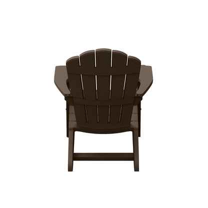 Keter Everest Adirondack Chair- Movable Cupholder - Brown