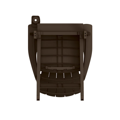 Keter Everest Adirondack Chair- Movable Cupholder - Brown