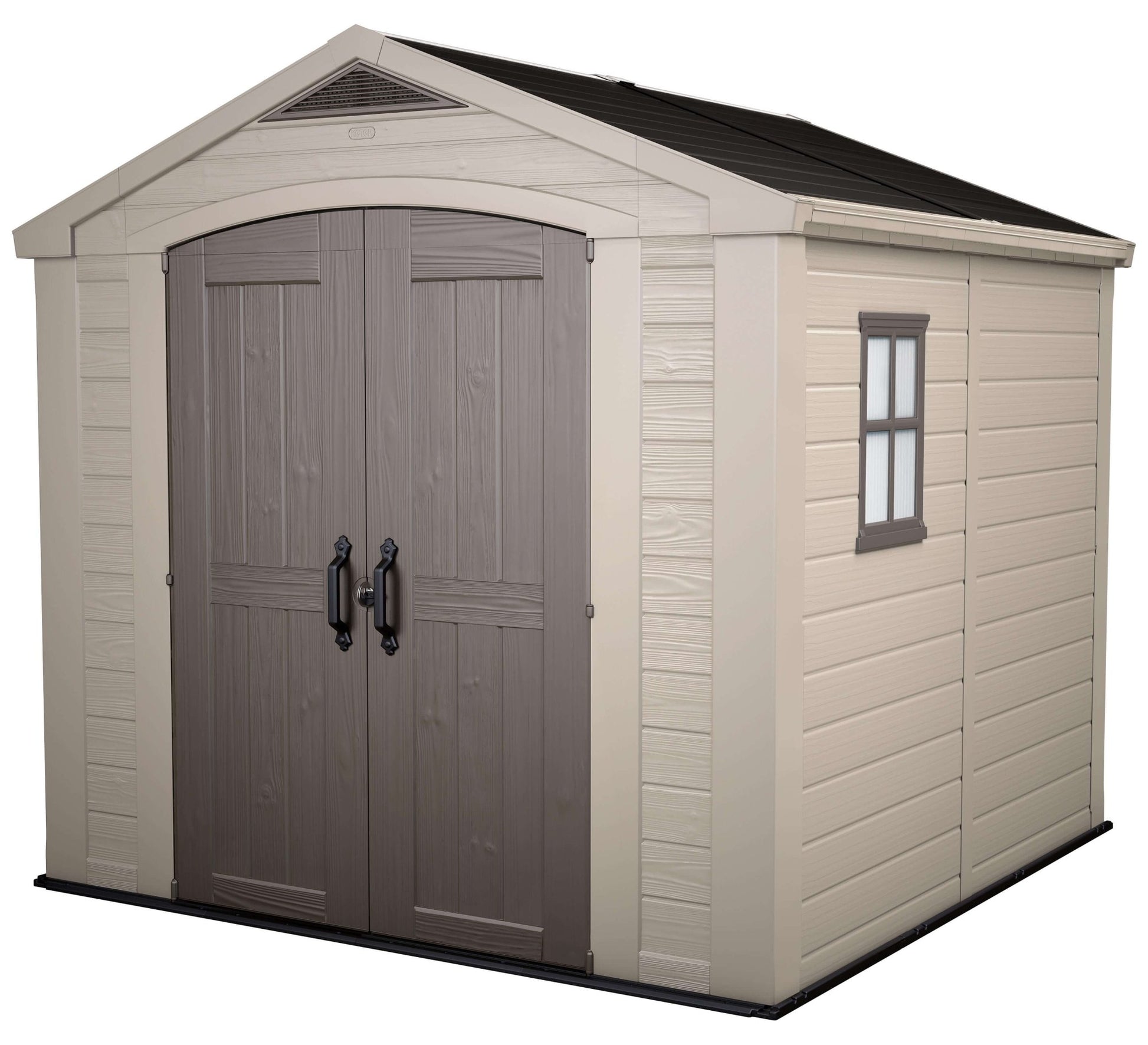 Keter Factor 8 x 8 Garden Shed (2.6 x 2.6m) - mazeproducts