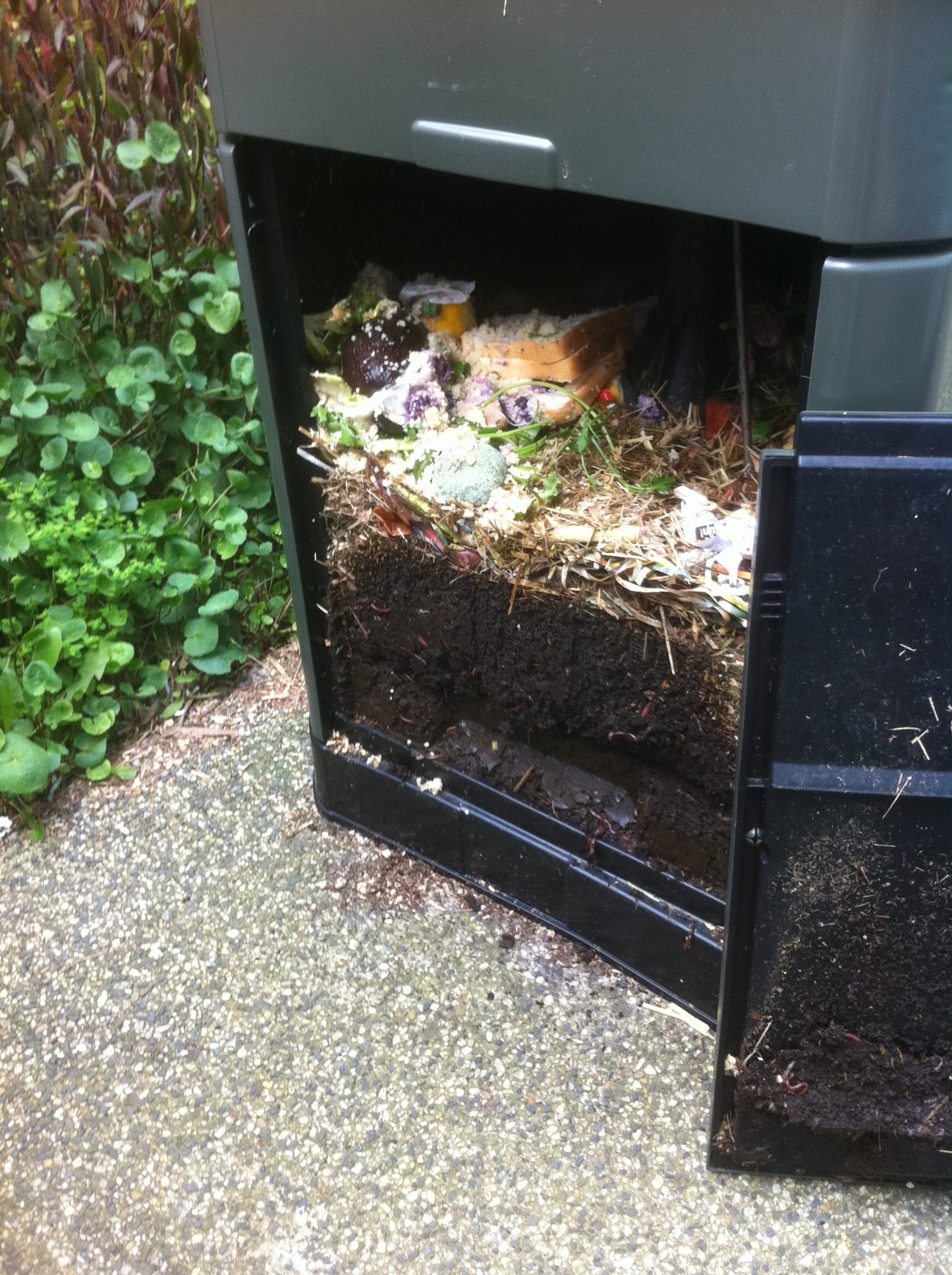 Aerobin Outdoor Compost Bin (200L)- Grey