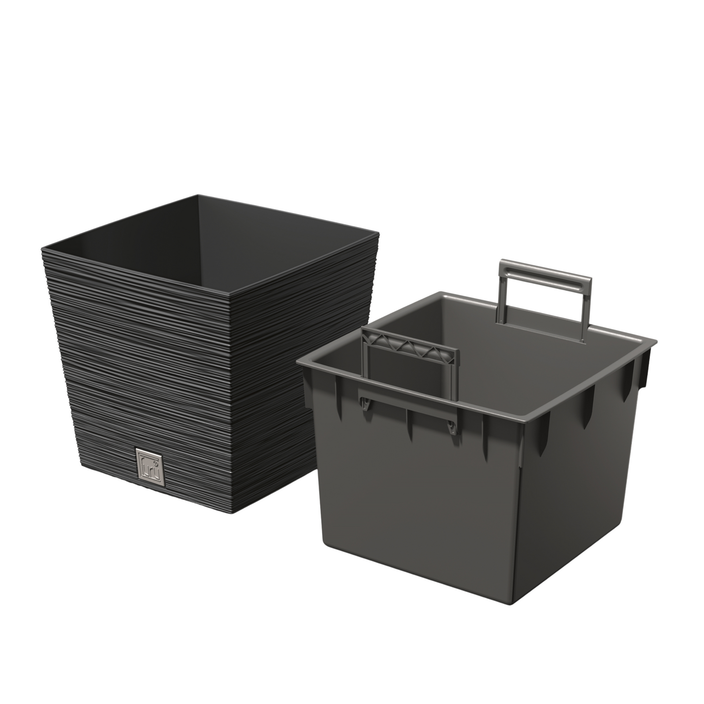 Furu Square Low Planter 240