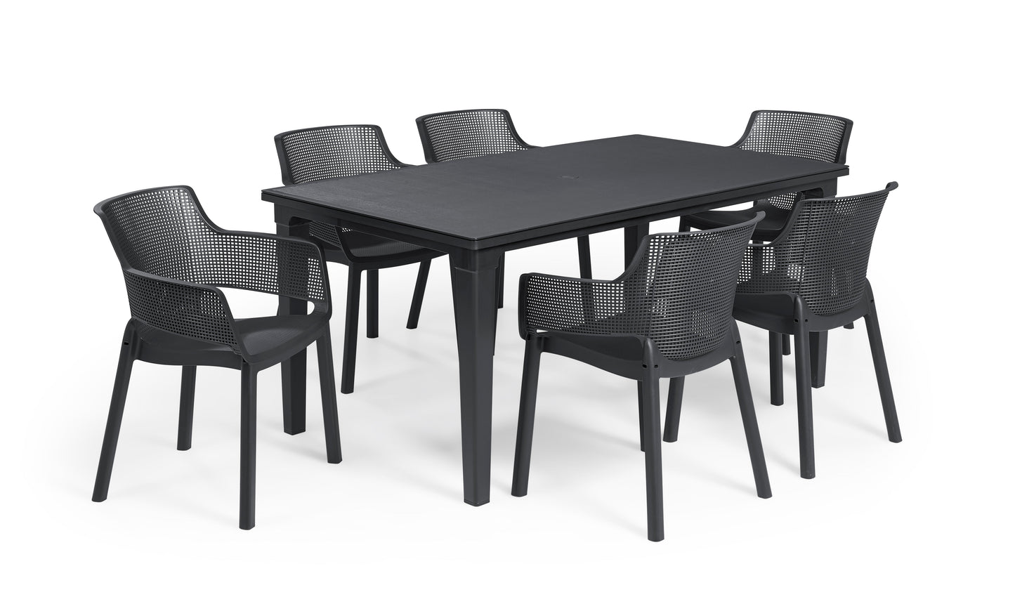 Keter Futura Dining Table - Graphite