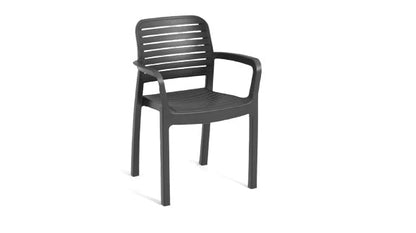 Keter Futura Chloe Dining Set- Graphite