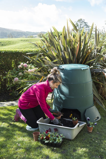 Green Johanna Outdoor Compost Bin