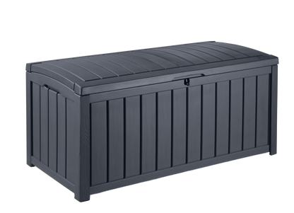 PRE ORDER: SEP. - Keter Glenwood 390L Storage Box - Graphite