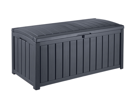 PRE ORDER: SEP. - Keter Glenwood 390L Storage Box - Graphite