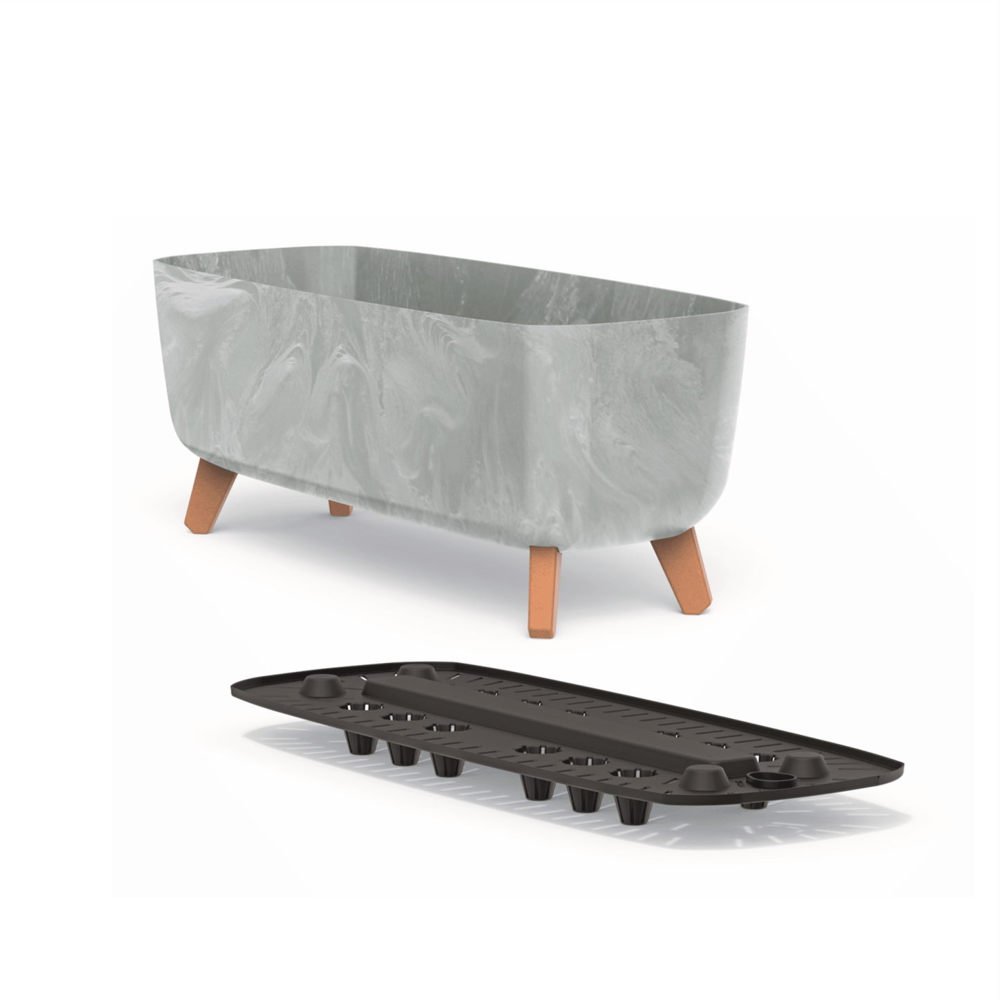 Gracia Case Planter - Beton Concrete - mazeproducts
