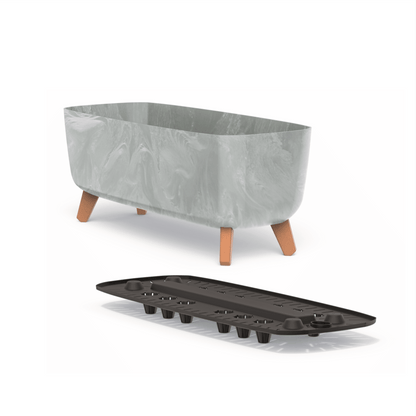 Gracia Case Planter - Beton Concrete - mazeproducts
