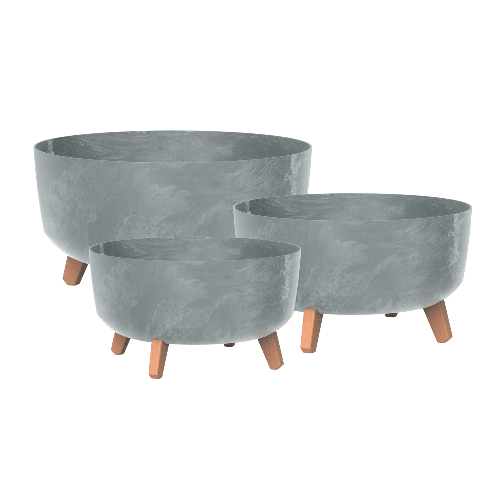 Gracia Low Planter - Beton Concrete - mazeproducts